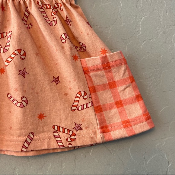 Sunshine Kids Co small shop pink candy cane skirt size 2T new without tag - Picture 8 of 11